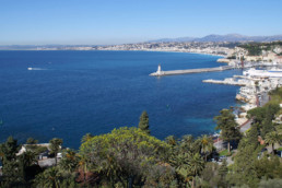 View of Nice bay